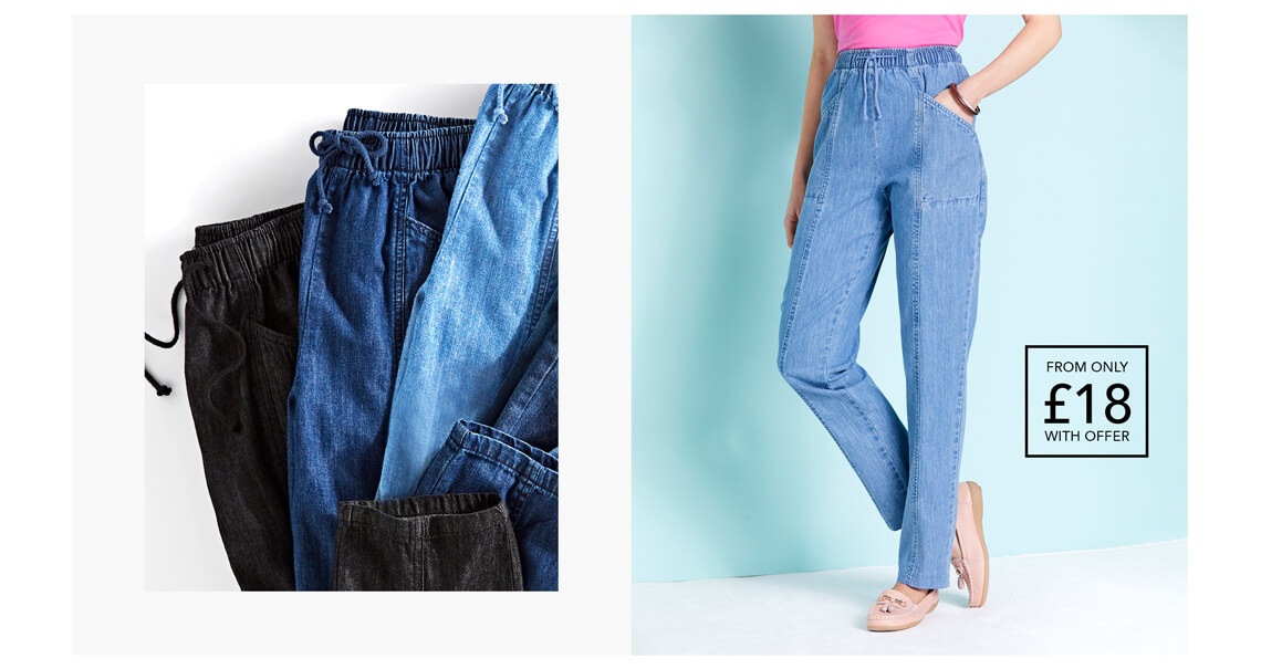 Shop Ladies Superstretch Jeans